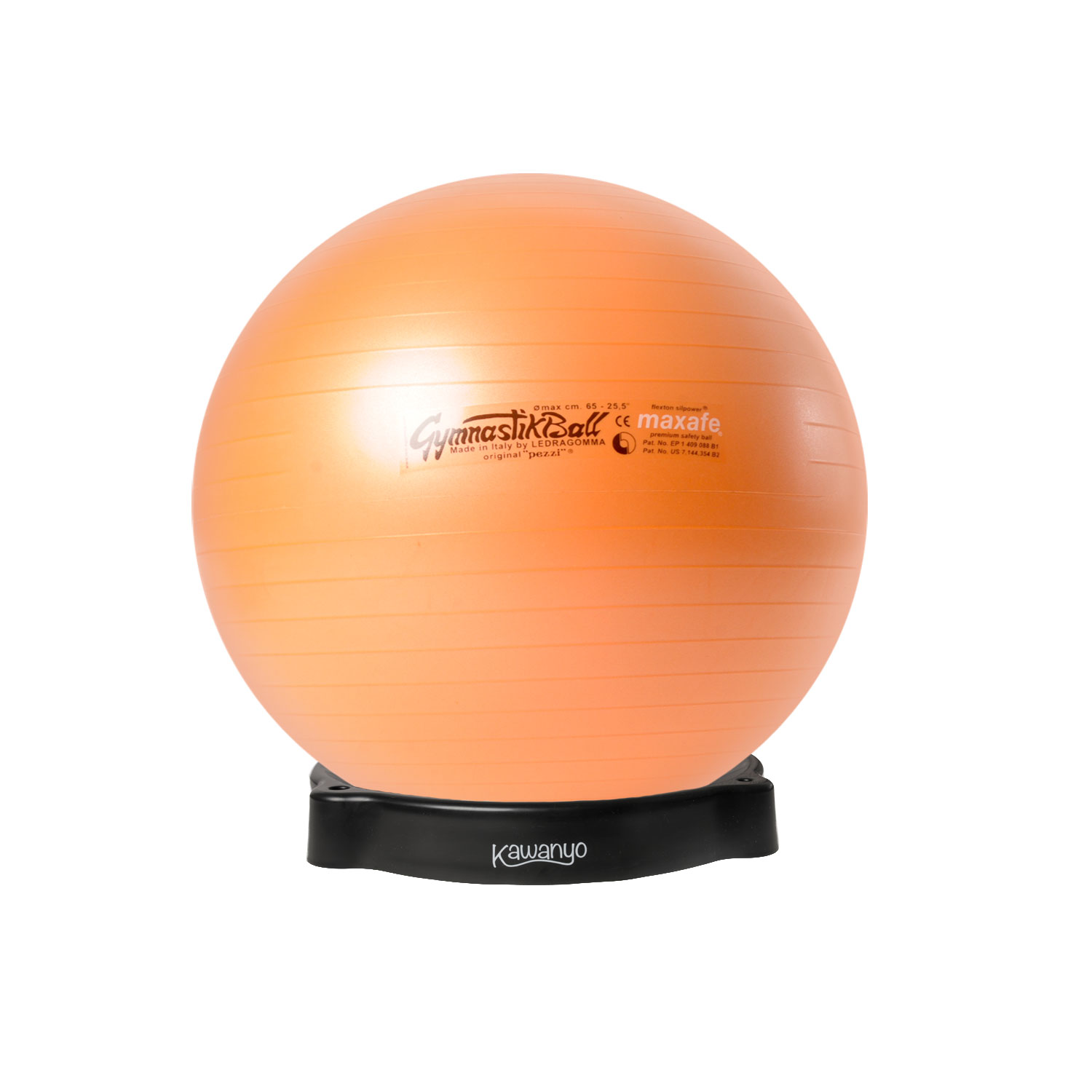 Original Pezzi® Gymnastikball MAXAFE m. Ballschale