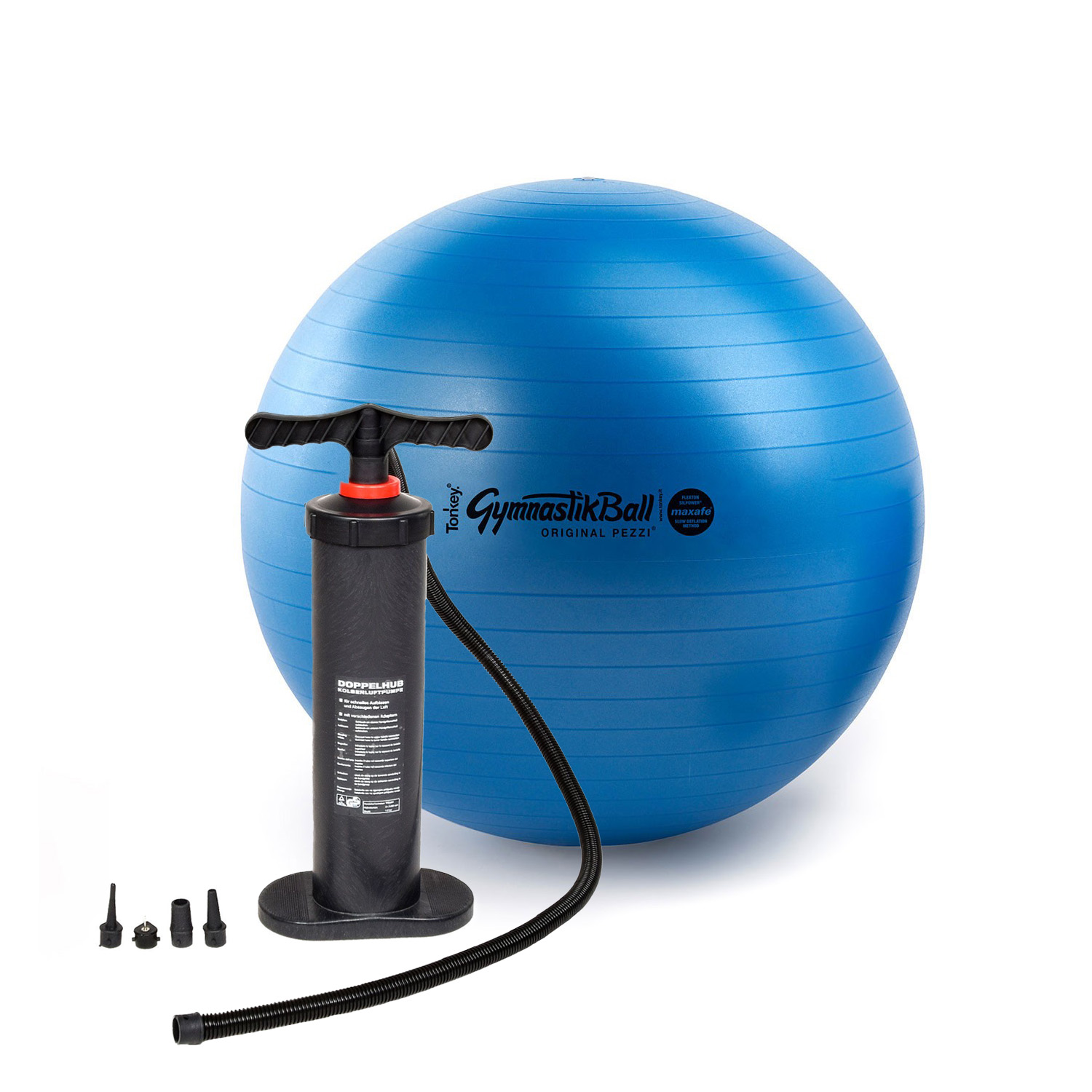Original Pezzi® Gymnastikball MAXAFE m. Standpumpe