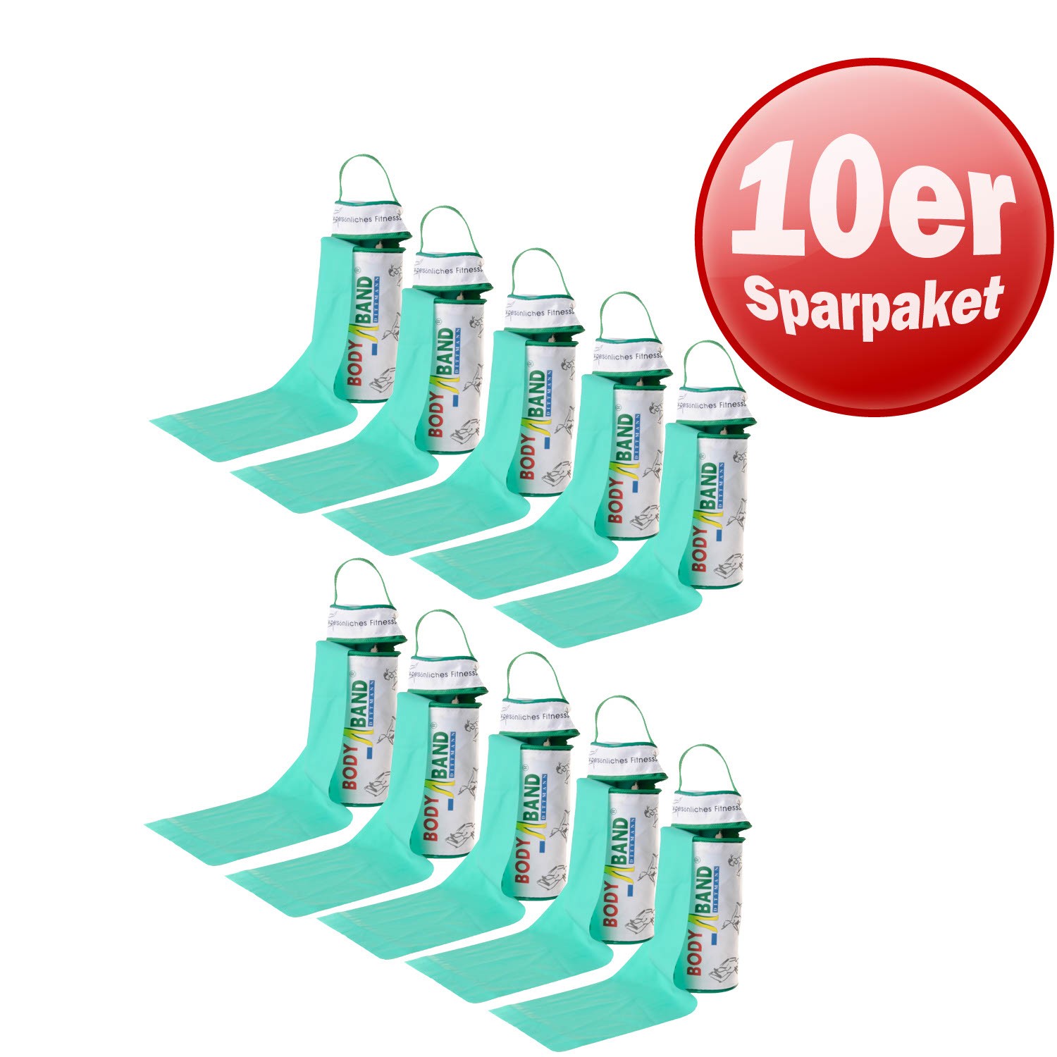 10er Pack Bodyband PROTECT 2.5m - stark 10er Pack Bodyband PROTECT 2.5m - stark