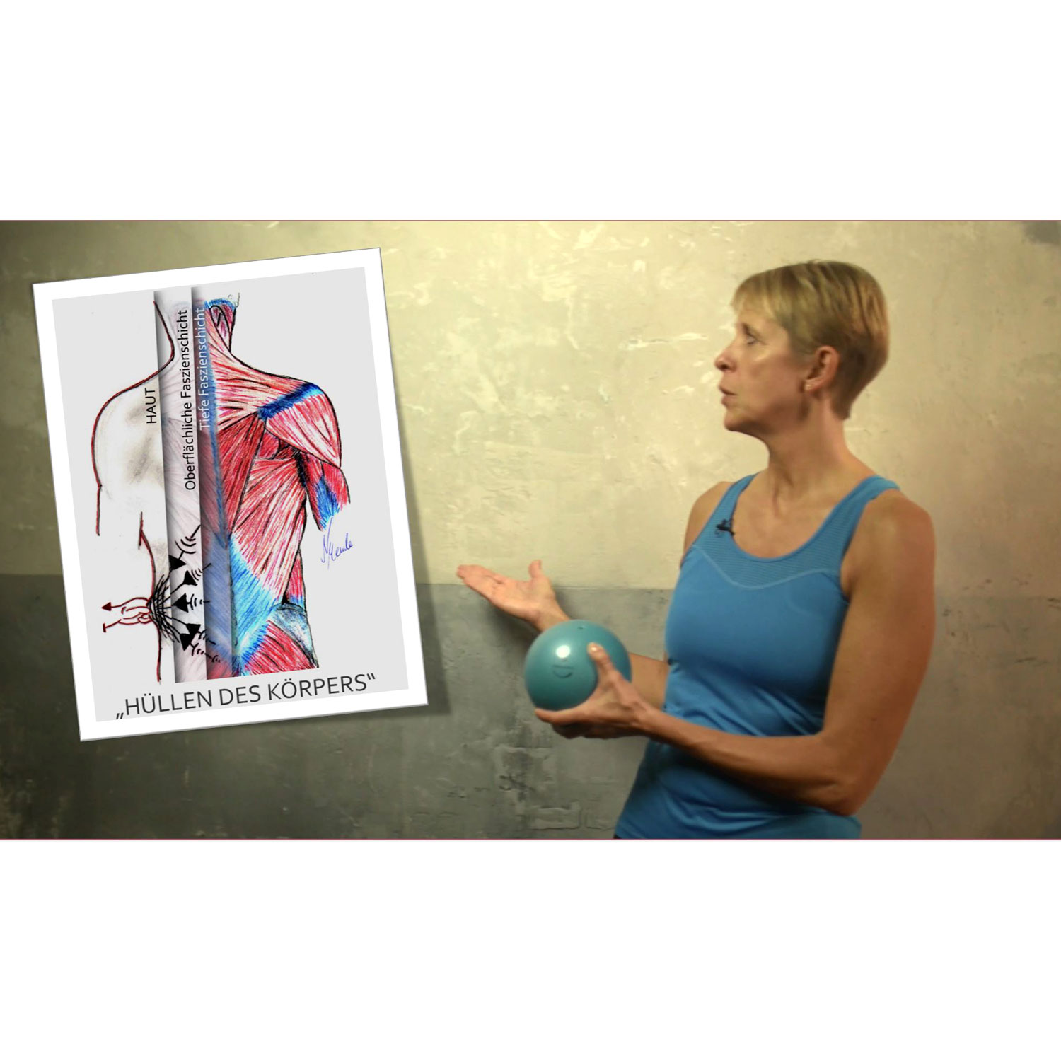 Rückenfrei' - Fascial Coach Ball